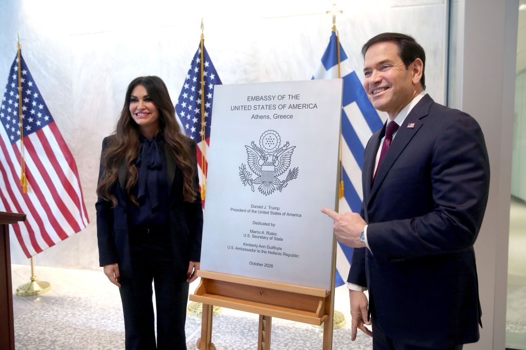 Kimberly Guilfoyle begged Trump donor to pay $100K AmEx bill ahead of confirmation as Greece ambassador: ‘Honey please’