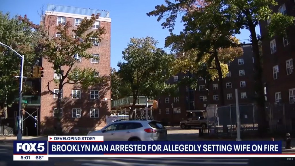 Alleged arsonist sets girlfriend on fire inside NYC apartment as daughter watched in horror: prosecutors
