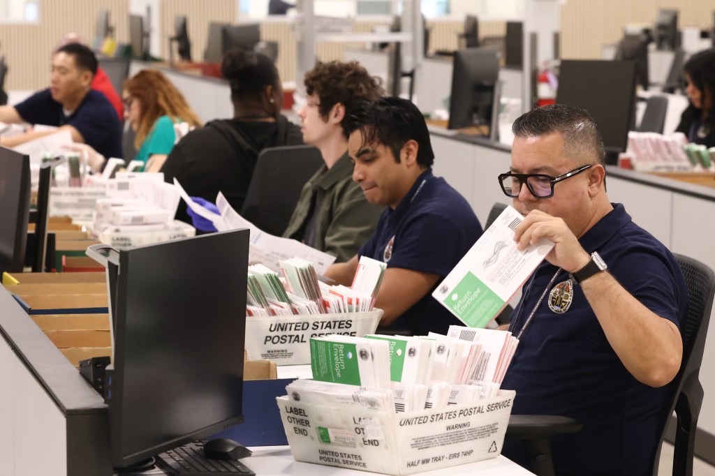 Voting fiasco as thousands of duplicate ballots sent to Californians
