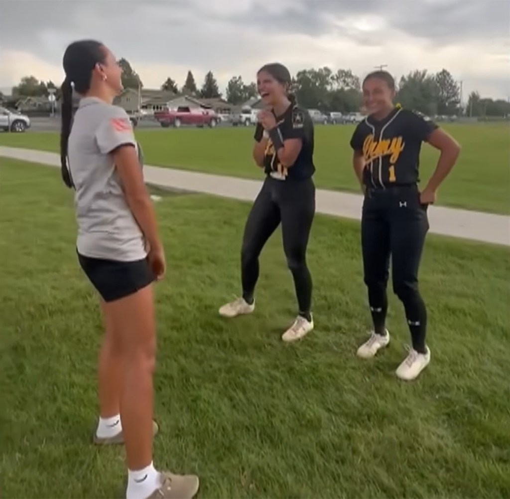 Montana high school softball player discovers long-lost sister on opposing team