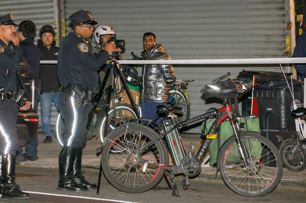 E-bike rider clinging to life after hit-and-run driver hits him on busy NYC street: cops