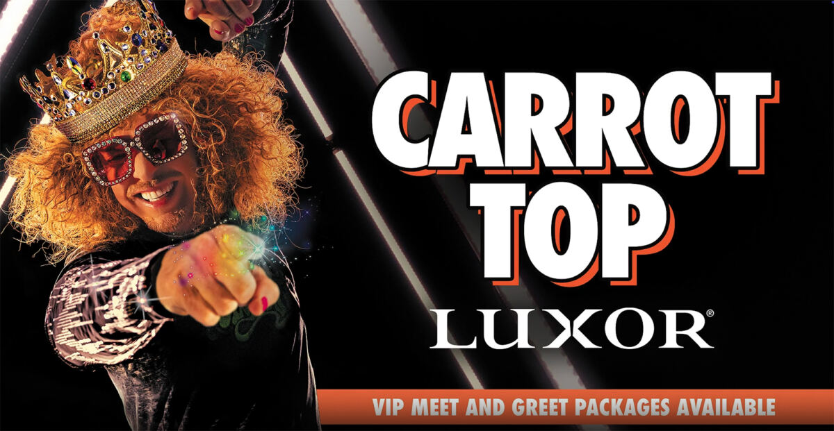 Carrot Top set to make dramatic return to stage after suicide attempt
