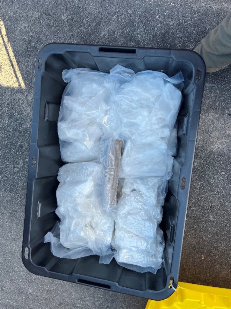 Illegal migrant pulled over for speeding allegedly had enough fentanyl in truck to kill millions