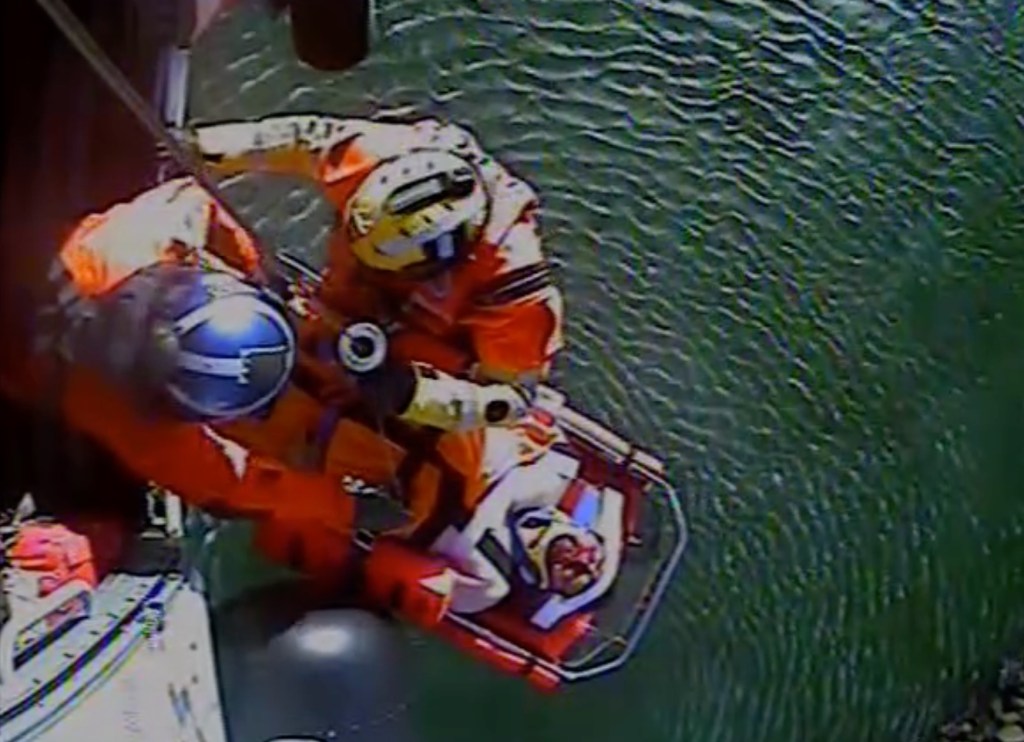 Fisherman trapped under massive boulder managed to get Siri to call 911: ‘It’s a miracle’