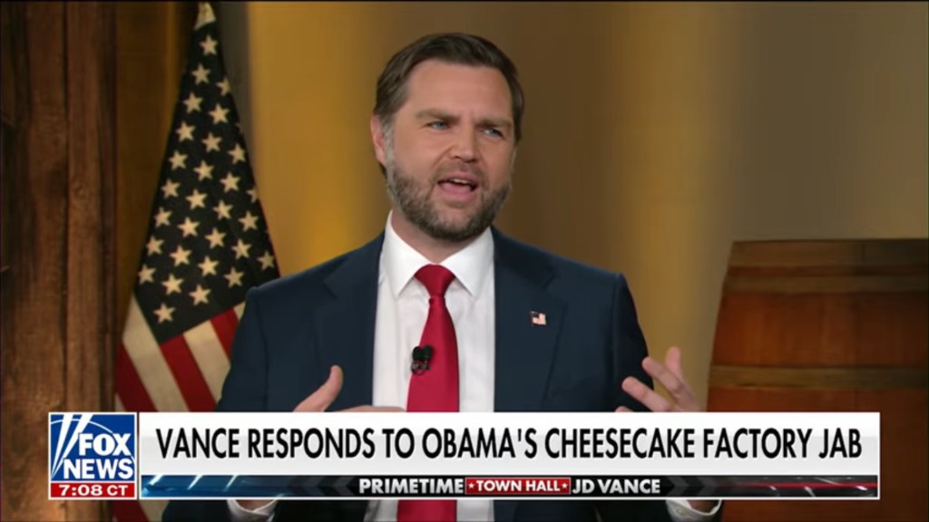 JD Vance fires back at Obama over Cheesecake Factory dig: ‘Super elitist’ 