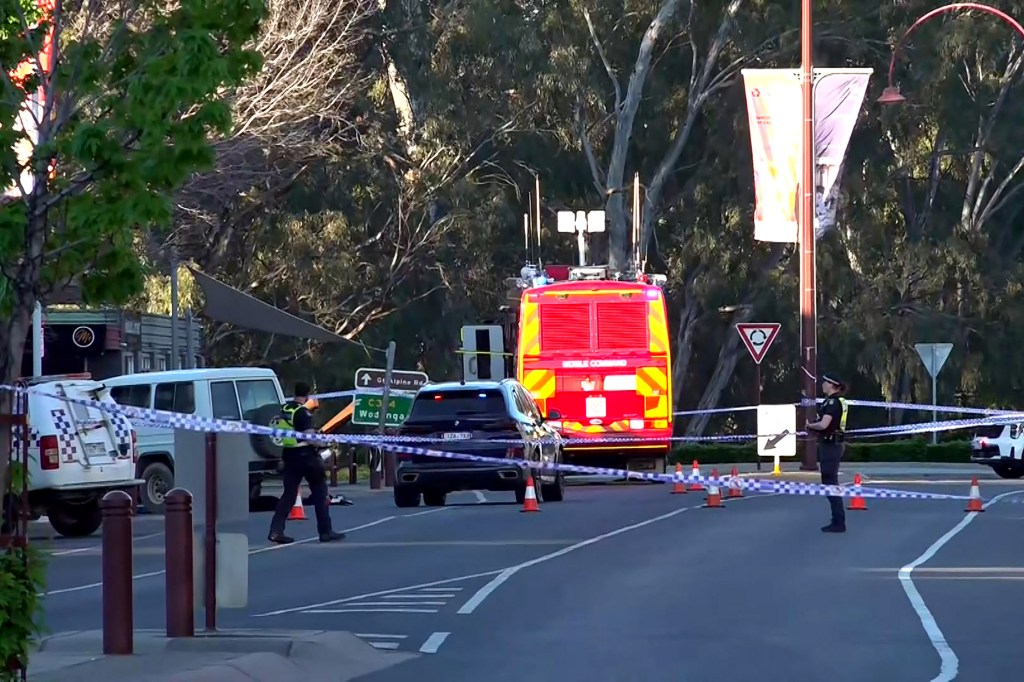 Australian lawmaker loses leg after being rammed twice in vehicle attack