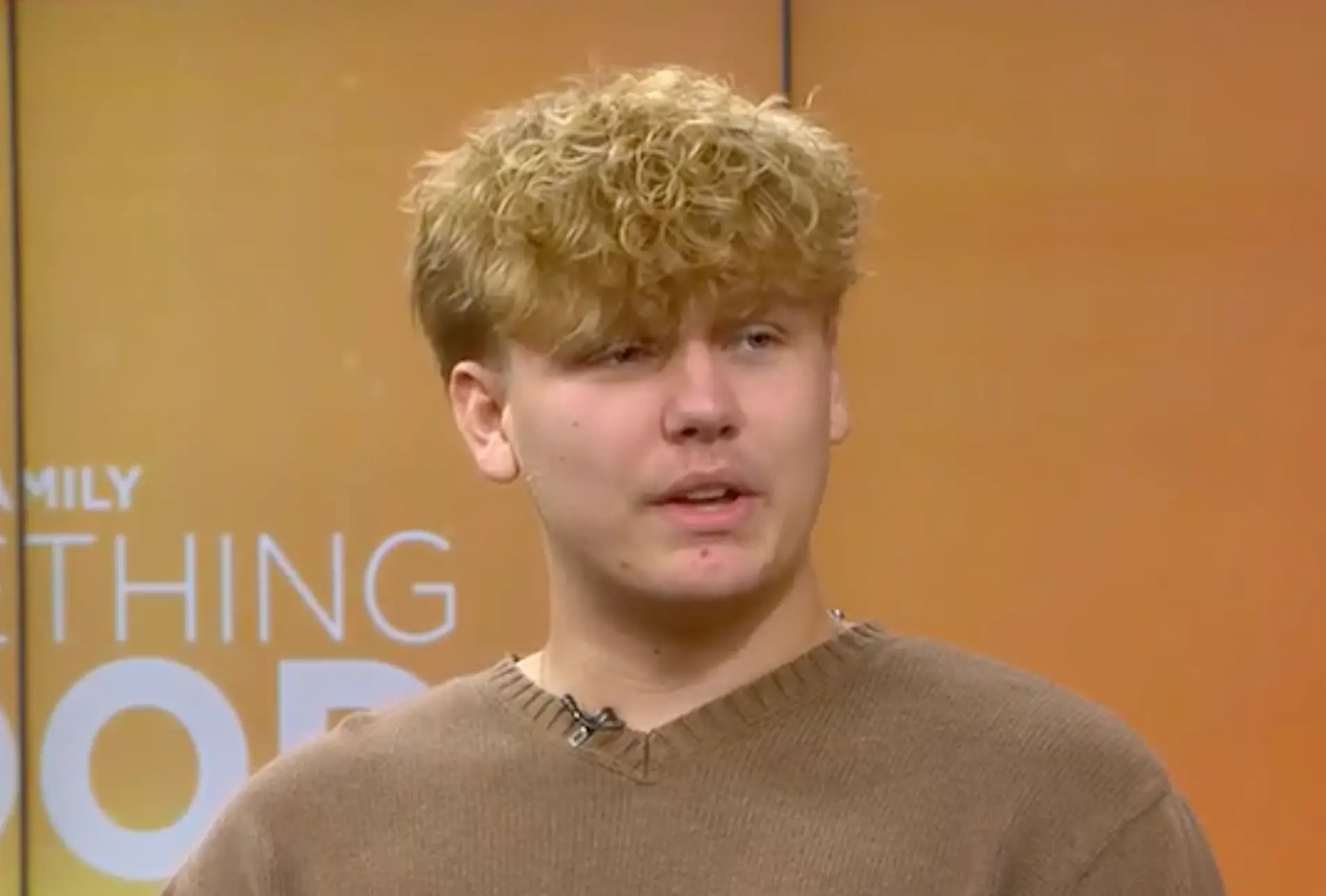 Teen speaks out after viral video showed him giving elderly man the shoes off his feet