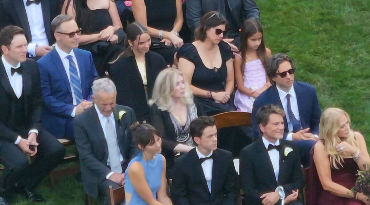Chad Lowe, wife and kids make first public outing since Fiona’s death at nephew Matthew’s star-studded wedding