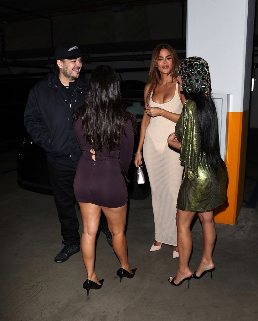 Rob Kardashian breaks cover with rare appearance at sister Kim’s 46th birthday