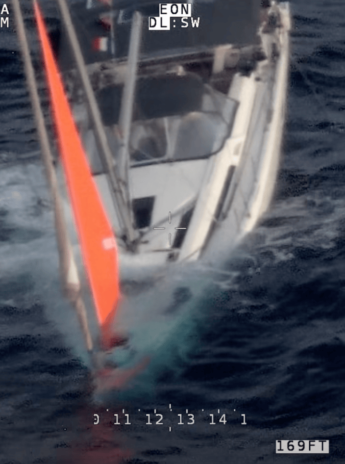 Race against time to save crew after colossal, rarely seen deep sea beasts smash up yacht in Pacific
