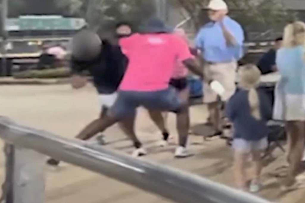 Parents arrested after wild fight at 12-year-old’s softball game caught on video