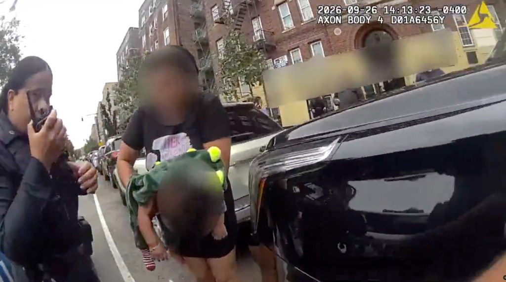 NYPD cops rush to heroically save choking infant outside Bronx apartment: ‘I wasn’t breathing either’