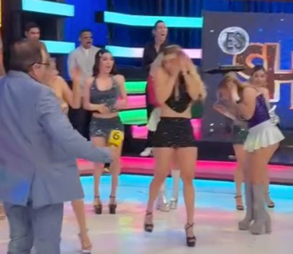 TV show host kicks drone into model’s face — blames mishap on his shoes