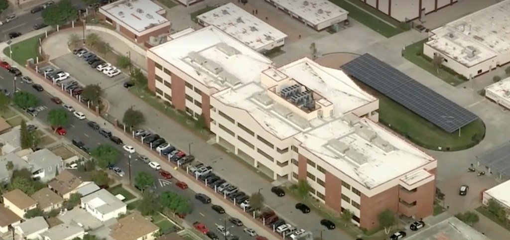 California high school on lockdown after reports of student with handgun