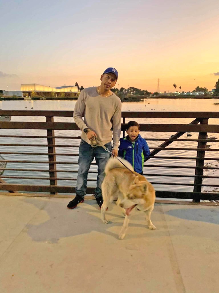 Horror as beloved family dog is found hanged by his leash in alley outside their Los Angeles home