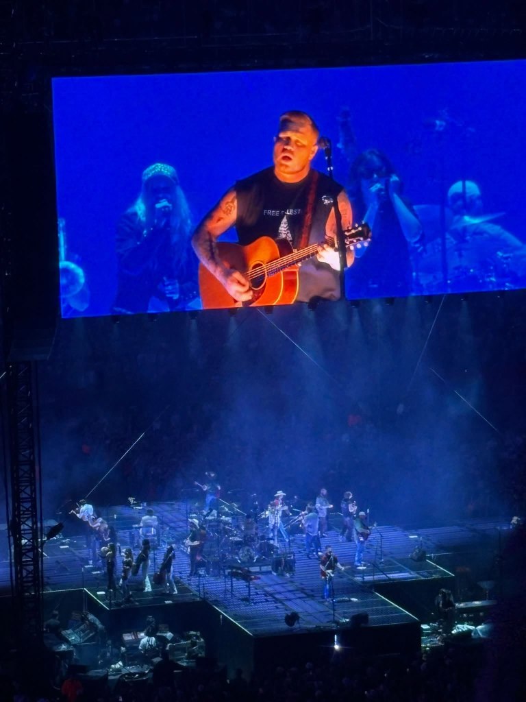 Zach Bryan breaks Gillette Stadium record while wearing ‘Free Palestine’ shirt for second time