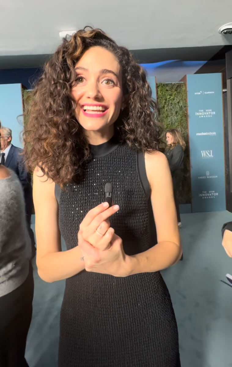Emmy Rossum on celebrating her natural curls: ‘I embrace my wholeness’