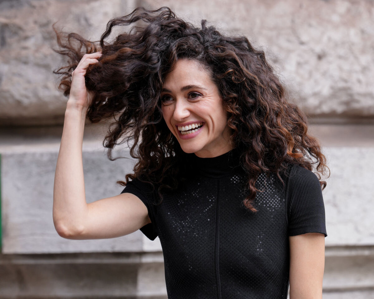 Emmy Rossum on celebrating her natural curls: ‘I embrace my wholeness’