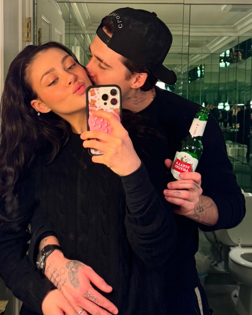 Brooklyn Beckham ignores haters as he defends being ‘obsessed’ with ‘perfect’ wife Nicola Peltz